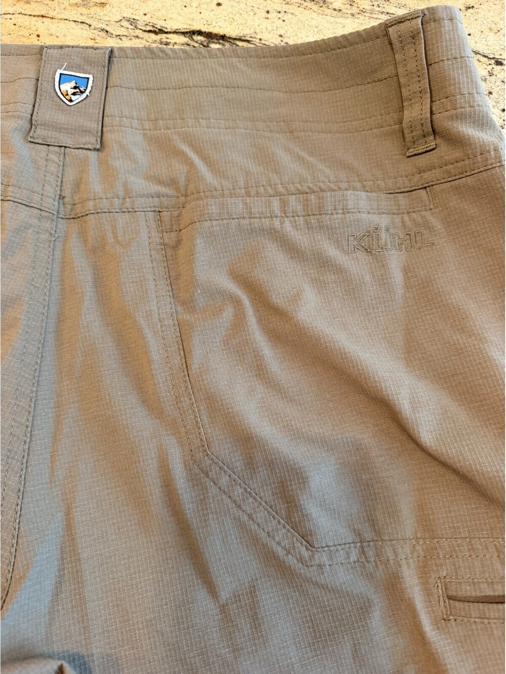 KÜHL SILENCR™ KARGO SHORT Men's 36 Softshell Ripstop Storm Khaki - Picture 5 of 10
